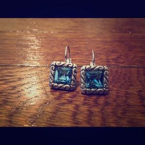 Brighton ice blue earrings